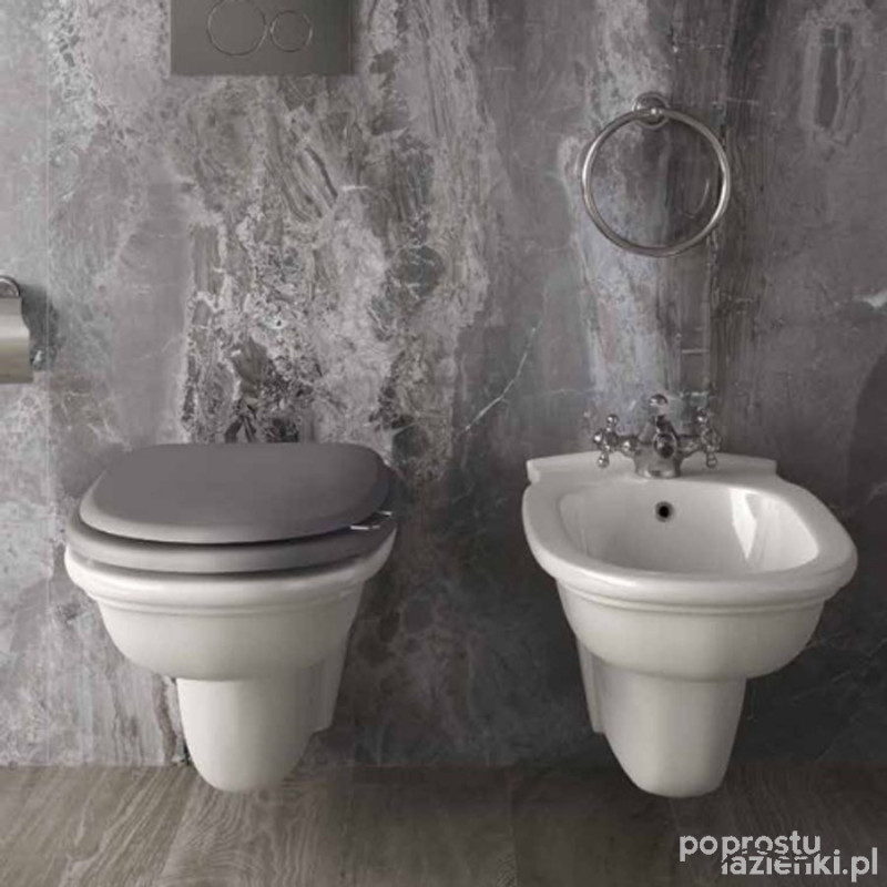 Washington bidet podwieszany 56x36 cm biały połysk Rak - washington RAK Ceramics (WABI00002)