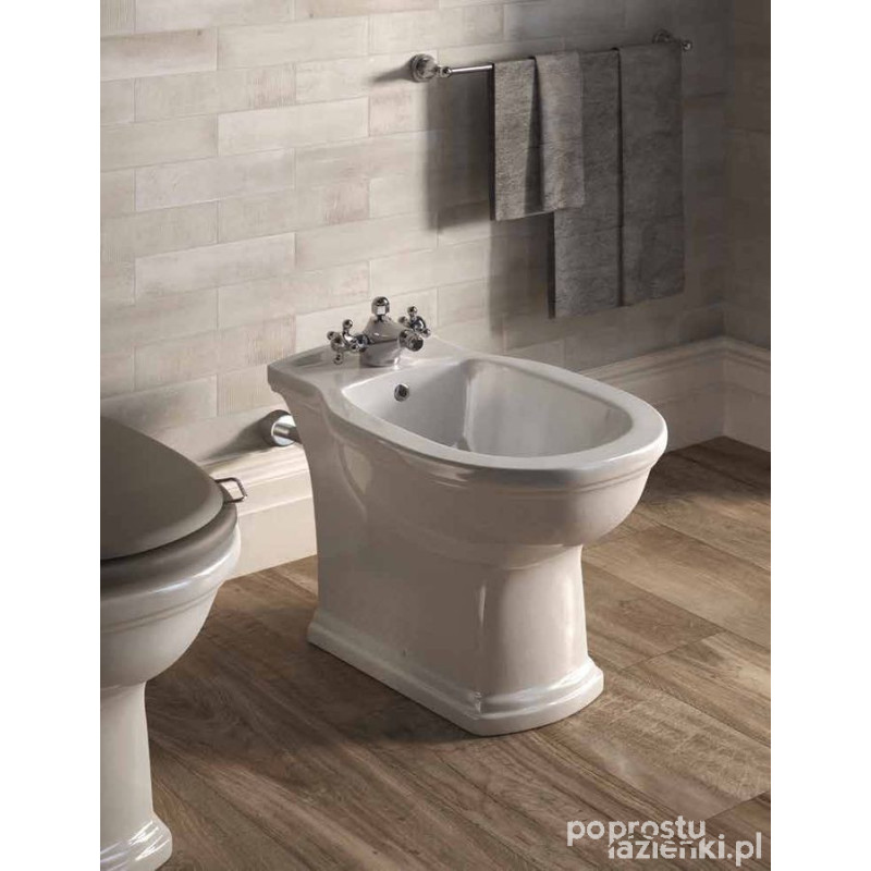 Washington bidet stojący 58x36 cm biały połysk Rak - washington RAK Ceramics (WABI00001)