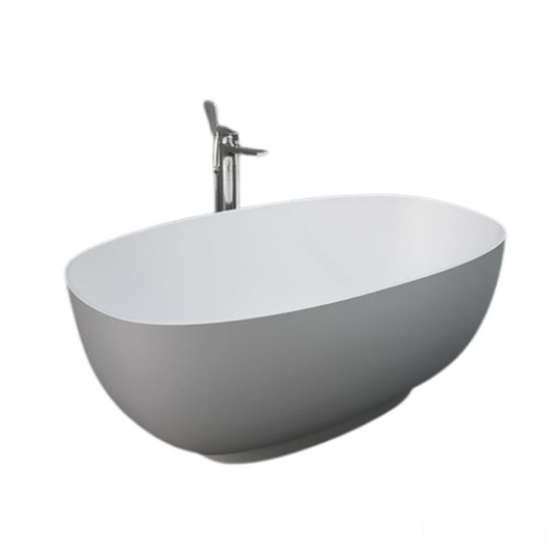 Cloud wanna 140 cm szary mat (503) Rak - cloud RAK Ceramics (CLOBT14075503)
