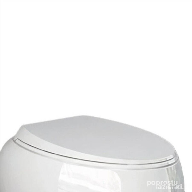 Cloud deska wc w/o biały połysk Rak - cloud RAK Ceramics (CLOSC3901WH)