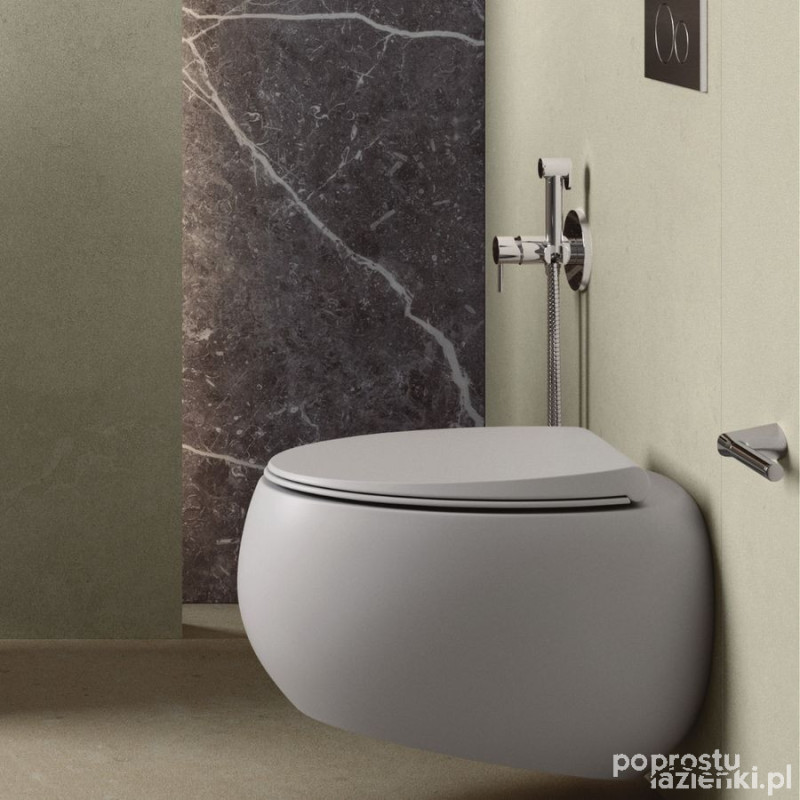 Cloud miska wc podwiesz. rimless 56x40cm biały mat Rak - cloud RAK Ceramics (CLOWC1446500A)