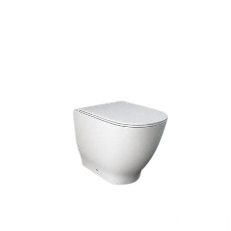 Moon miska wc stojąca rimless 56x36 cm biały połysk  RAK Ceramics (HAR17AWHA,MOWC0004)