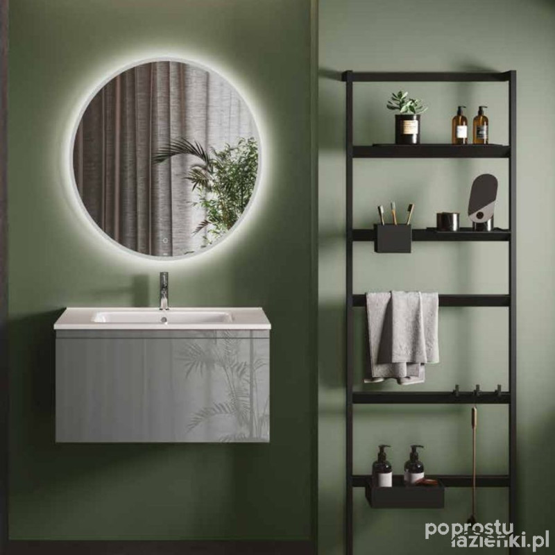 Rak- uno drabinka czarna(5004) -60x180cm Joy RAK Ceramics (USSAS0003504)