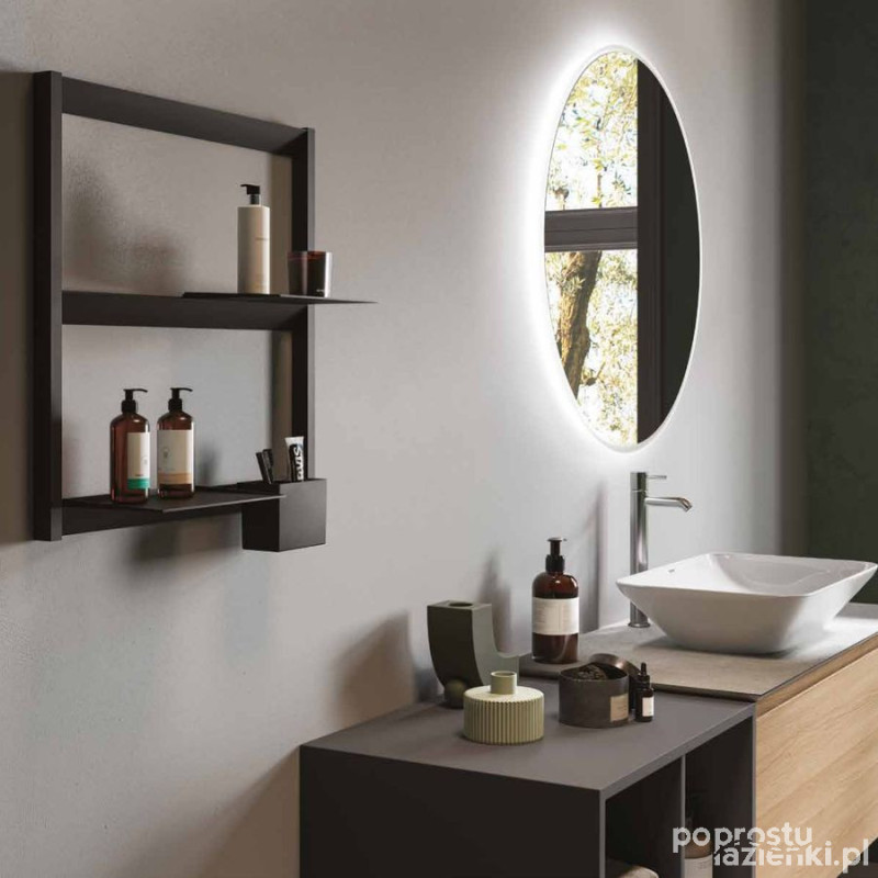 Uno uniwersalny system półkowy mini drabinka 60x60 (wyprzedaż ekspozycyjna) Joy RAK Ceramics (USSAS0002504)