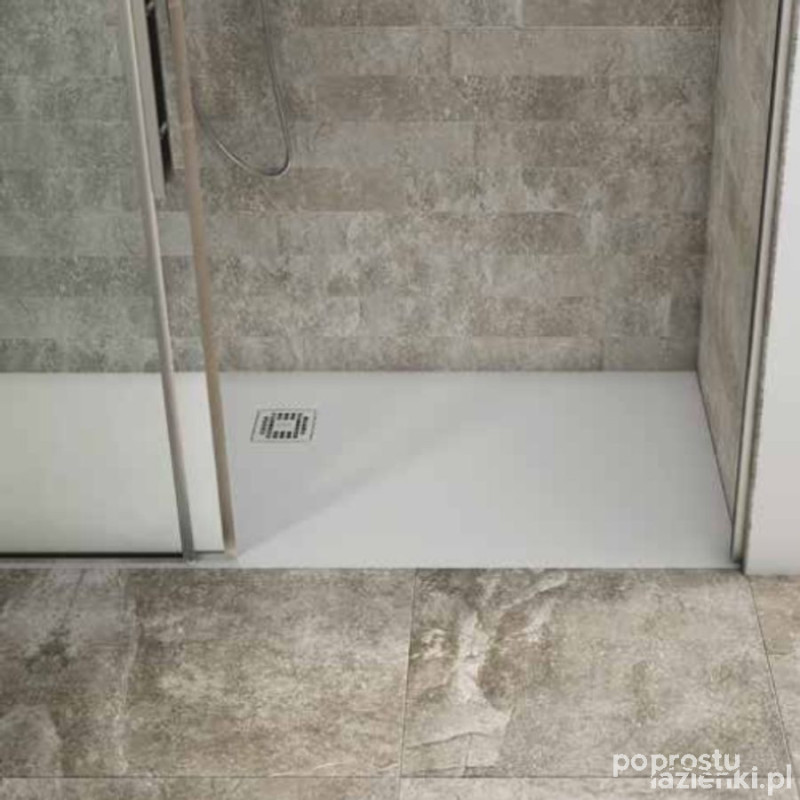 Brodzik biały prostokątny Feeling RAK Ceramics (RFBR080180S500)