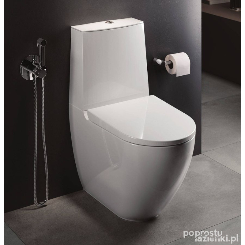 Zestaw  miska wc rimless, kompakt, deska wc Des RAK Ceramics (DES3SET)