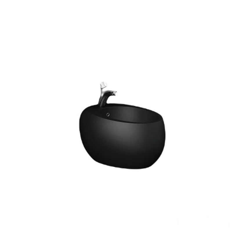 Cloud bidet podwiesz. 56x40cm czarny mat Rak - cloud RAK Ceramics (CLOBD2101504A)