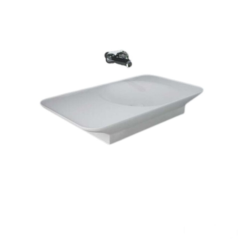 Valet umywalka podwieszana & nablatowa 92x50,5 cm blat l biały mat Rak - valet RAK Ceramics (VALWB09300500A)