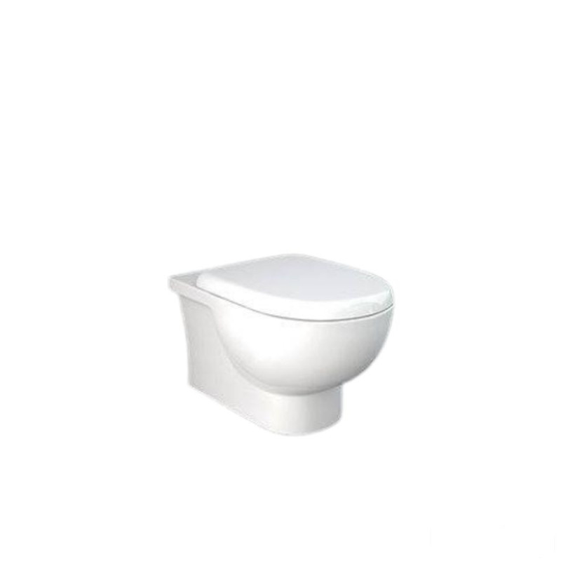 Zestaw  miska wc podwieszana rimless & deska wc w/o masm Tonique RAK Ceramics (TONI1SET)
