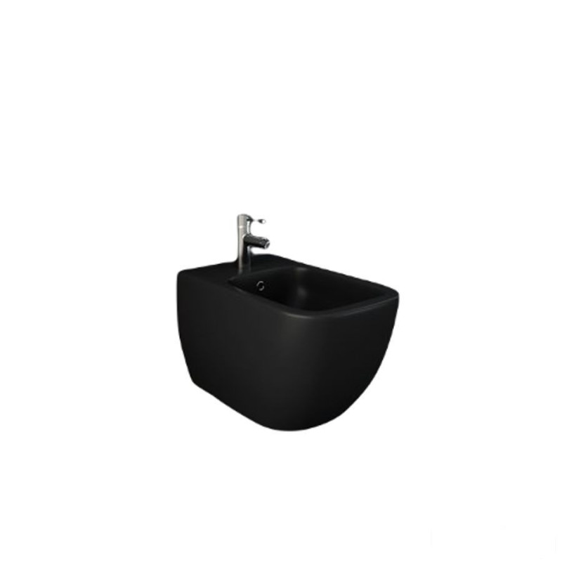 Metropolitan bidet podwieszany czarny mat (504) Feeling RAK Ceramics (MP07504A)