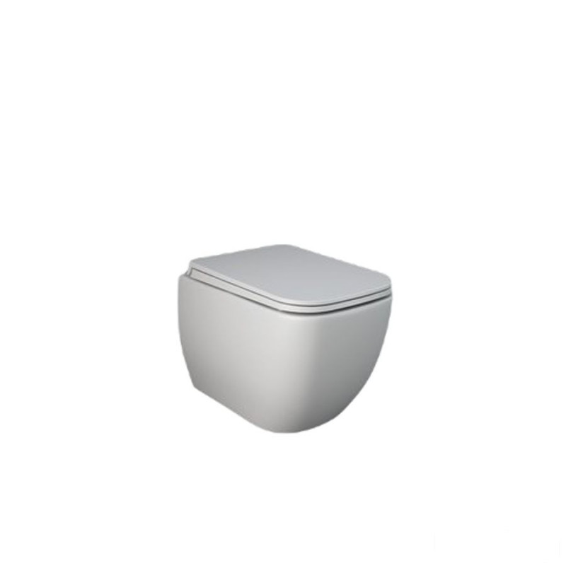 Metropolitan miska wc podwieszana rimless biały mat (500) Feeling RAK Ceramics (MP13500A)