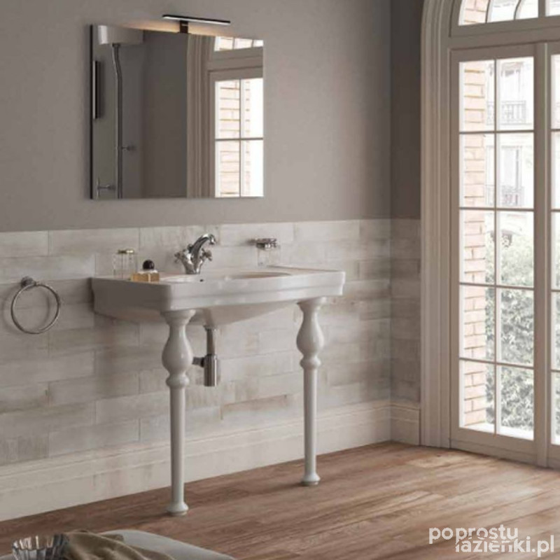 Washington umywalka konsola 84 cm w komplecie z nogami Rak - washington RAK Ceramics (WASH1SETCONSOLE)