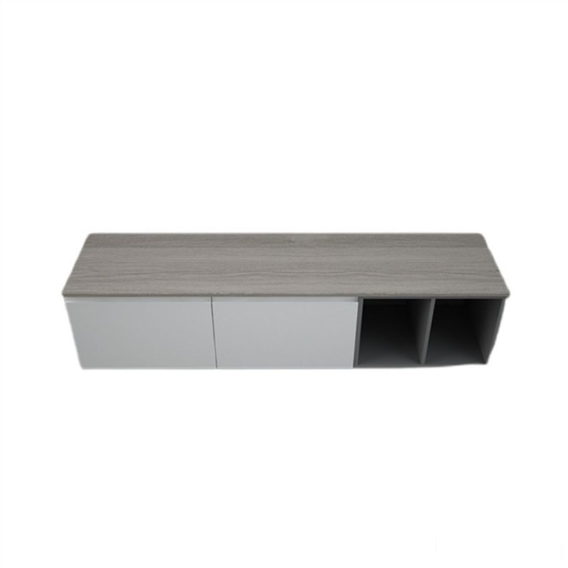 Blat meblowy rak-plano techwood 181x46 cm - grey elm Rak-plano RAK Ceramics (PLASL18146EGY)