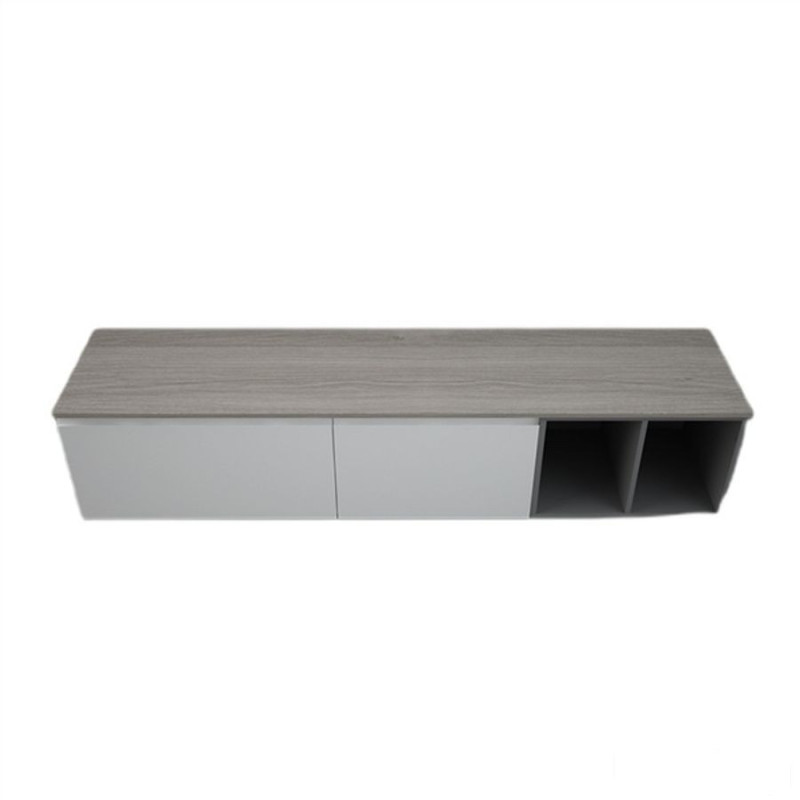 Blat meblowy rak-plano techwood 201x46 cm - grey elm Rak-plano RAK Ceramics (PLASL20146EGY)