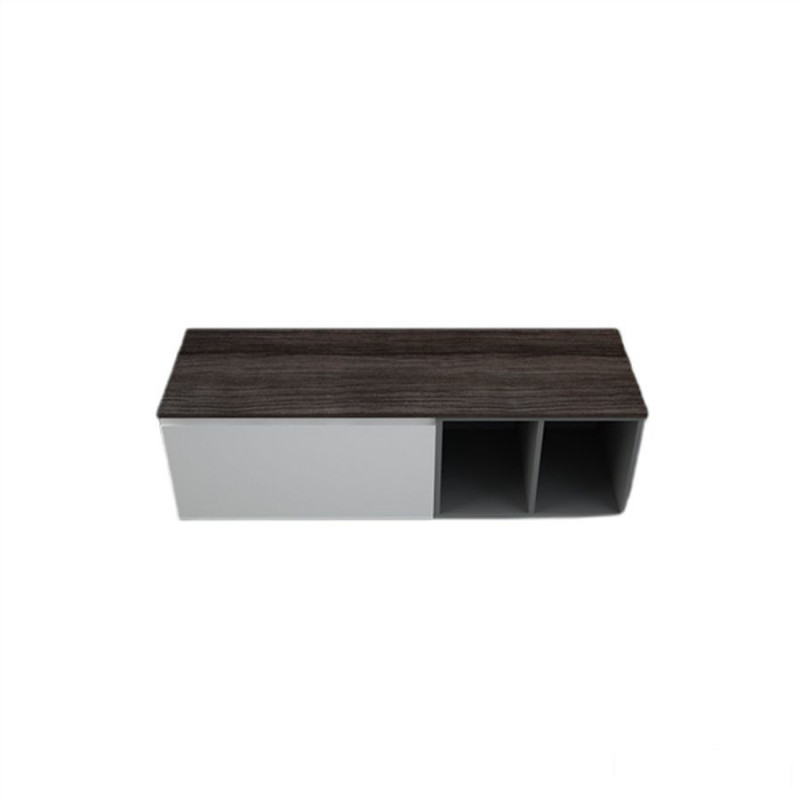 Blat meblowy rak-plano techwood 141x46 cm - moka walnut Rak-plano RAK Ceramics (PLASL14146MOK)