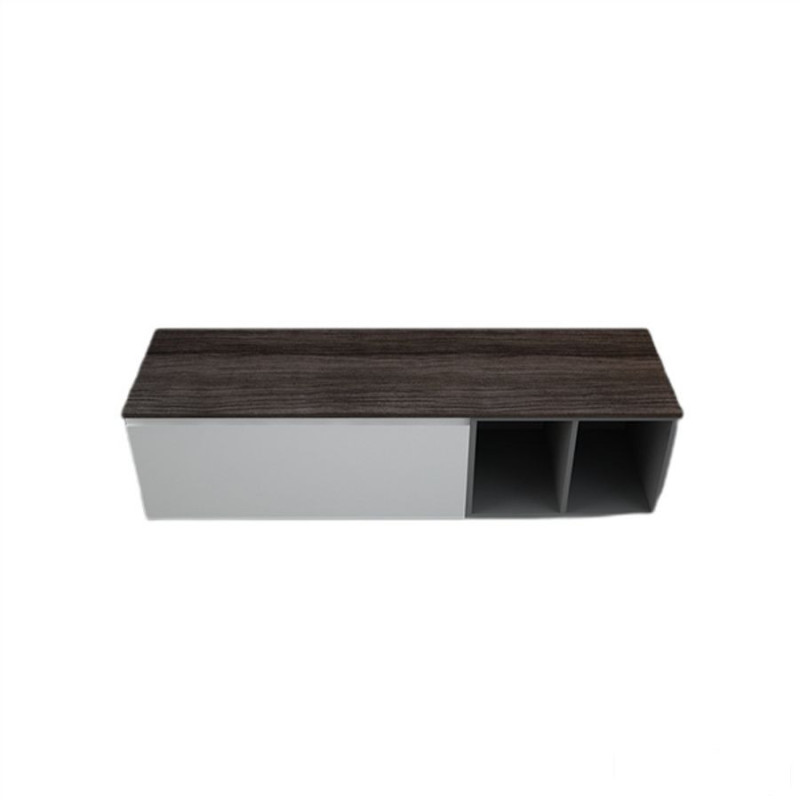 Blat meblowy rak-plano techwood 161x46 cm - moka walnut Rak-plano RAK Ceramics (PLASL16146MOK)