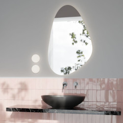 Lustro nieregularne 90x50...