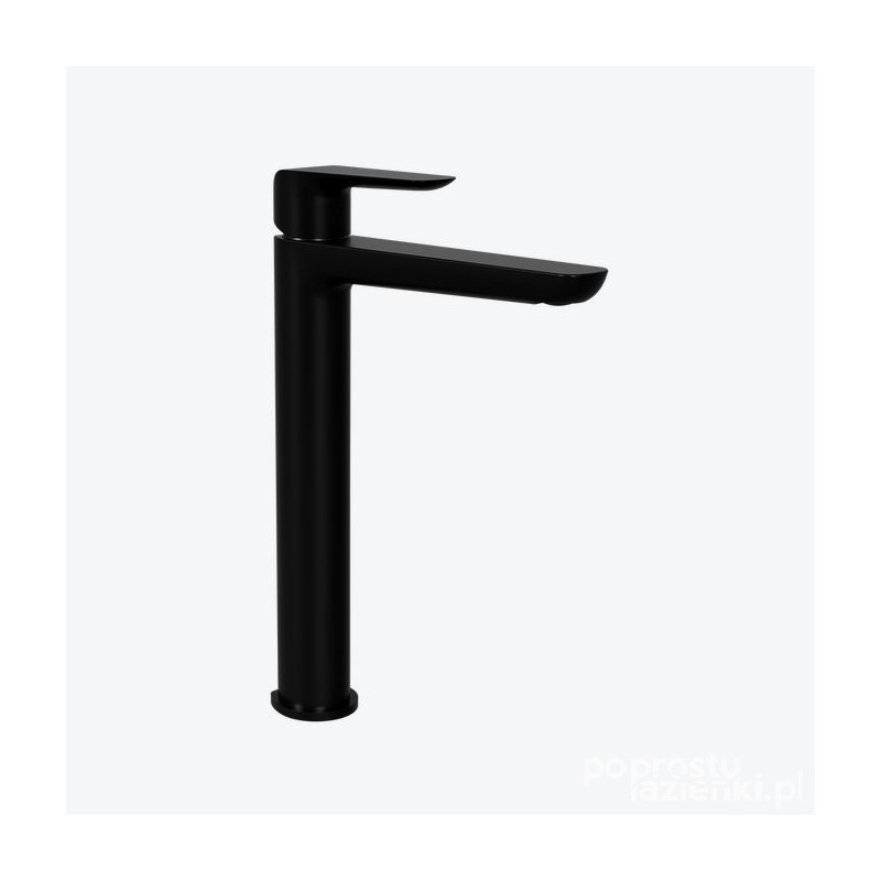 Bateria umywalkowa wysoka Czarny Soft Clever 2.0 Excellent (AREX.4102BS)