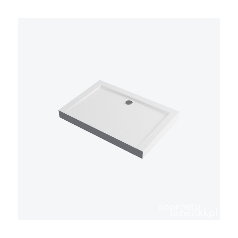 Brodzik prostokątny 120x80 Forma Compact X biały mat Excellent (BREX.1403.120.080.WHC)