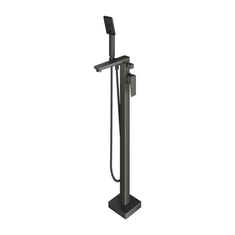 Bateria wannowa wolnostojąca grafit Parma Omnires (PM7433GR)