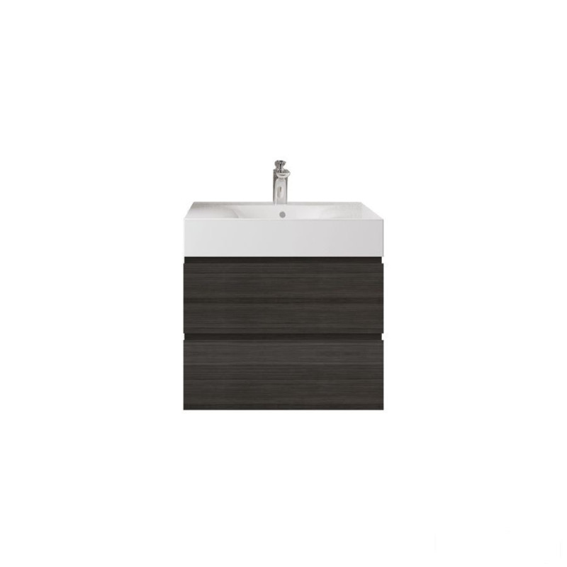 Zestaw des umywalka z otworem & szafka joy  podumywalkowa podwieszana 60 moka walnut Joy RAK Ceramics (undefined)
