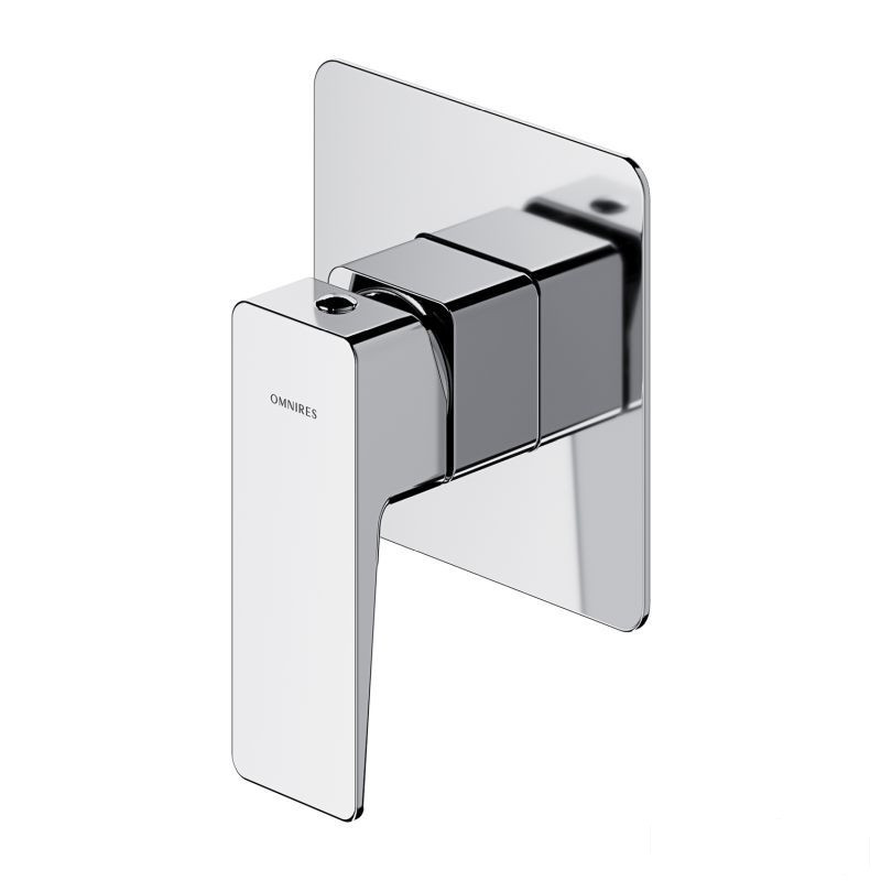 Bateria prysznicowa podtynkowa chrom Parma Omnires (PM7445CR)