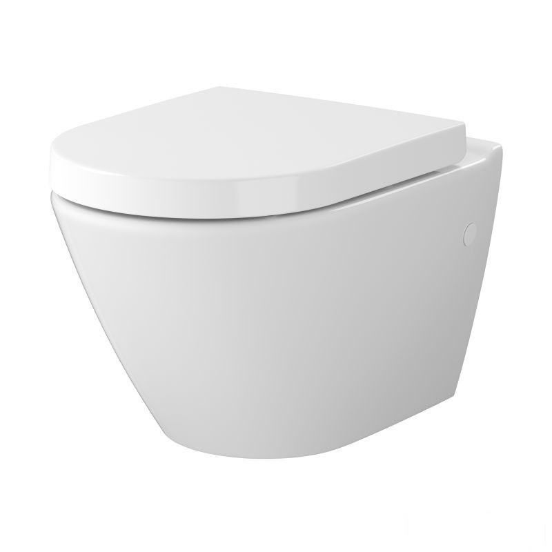 Miska zawieszana Mesto Oval z deską duroplast Cersanit (S701-791)
