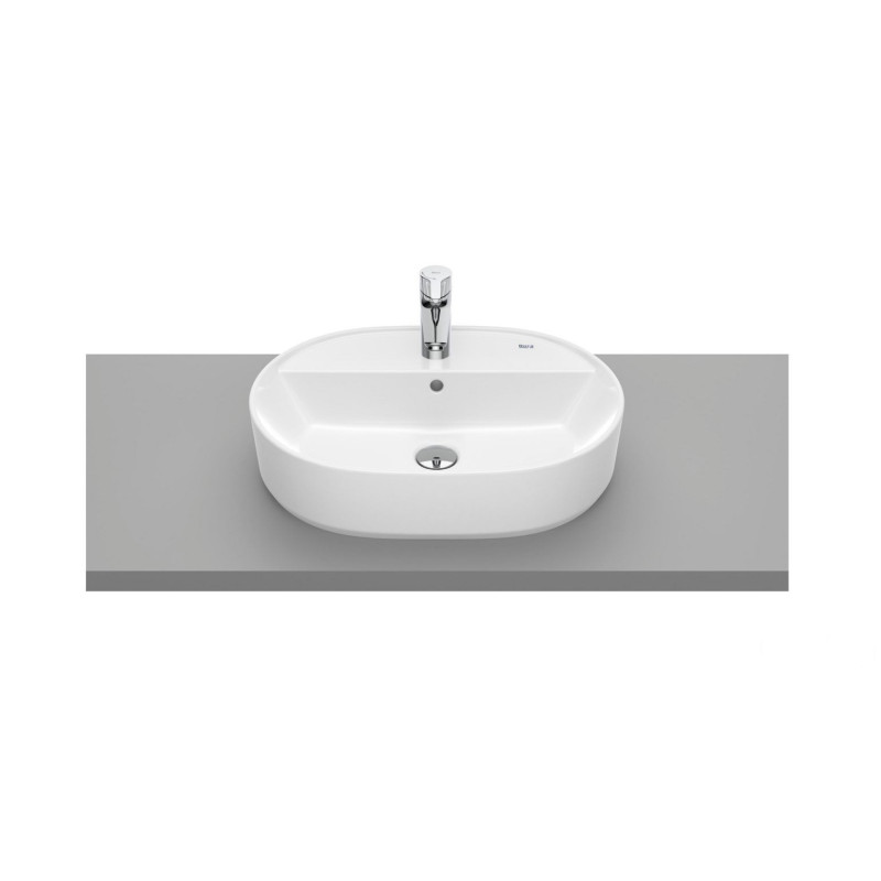 Umywalka nablatowa owalna 55 x 40 cm Gap Round Roca (A3270Y0000)