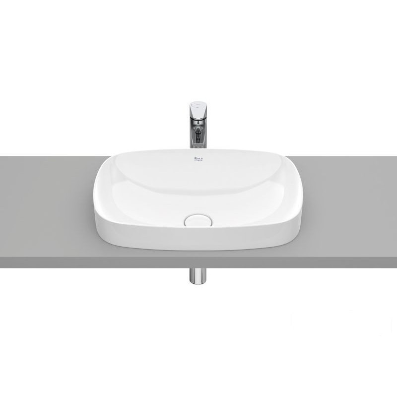 Umywalka blatowa 55 cienkościenna Soft FINECERAMIC Inspira Roca (A327504000)