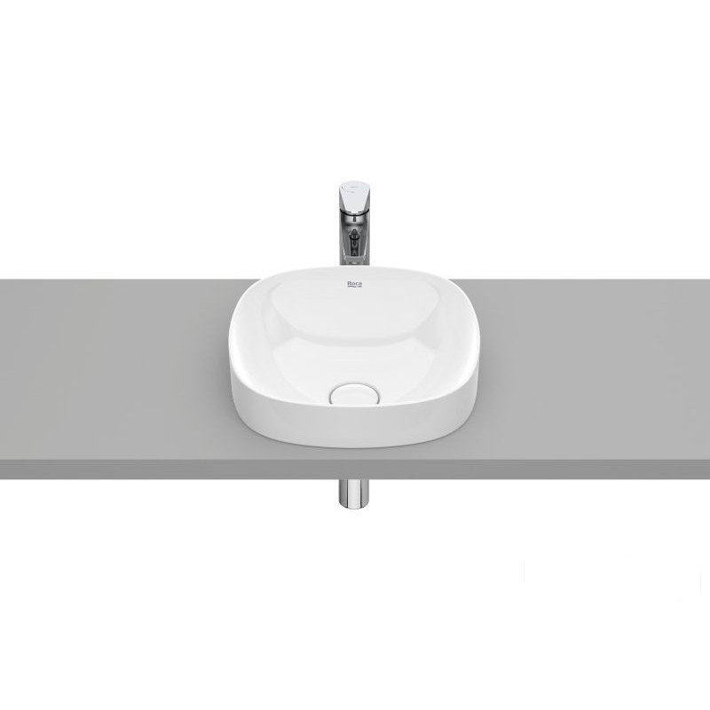 Umywalka blatowa 37 cienkościenna Soft FINECERAMIC Inspira Roca (A32750R000)