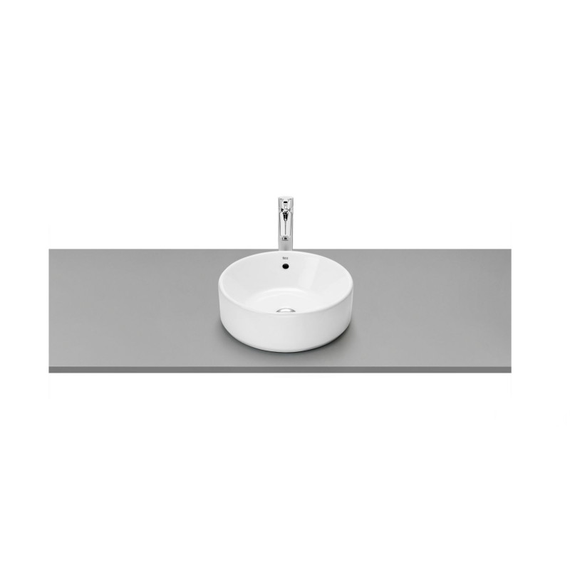 Umywalka nablatowa okrągła  39 cm ROUND Gap Roca (A3270MJ000)