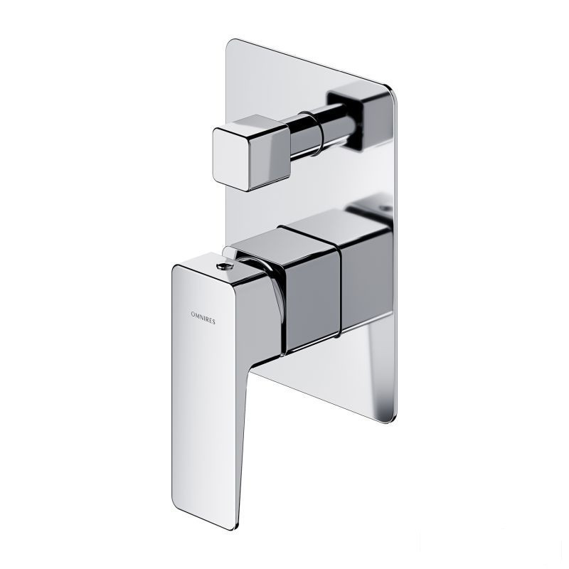 Bateria prysznicowo-wannowa podtynkowa chrom Parma Omnires (PM7435CR)