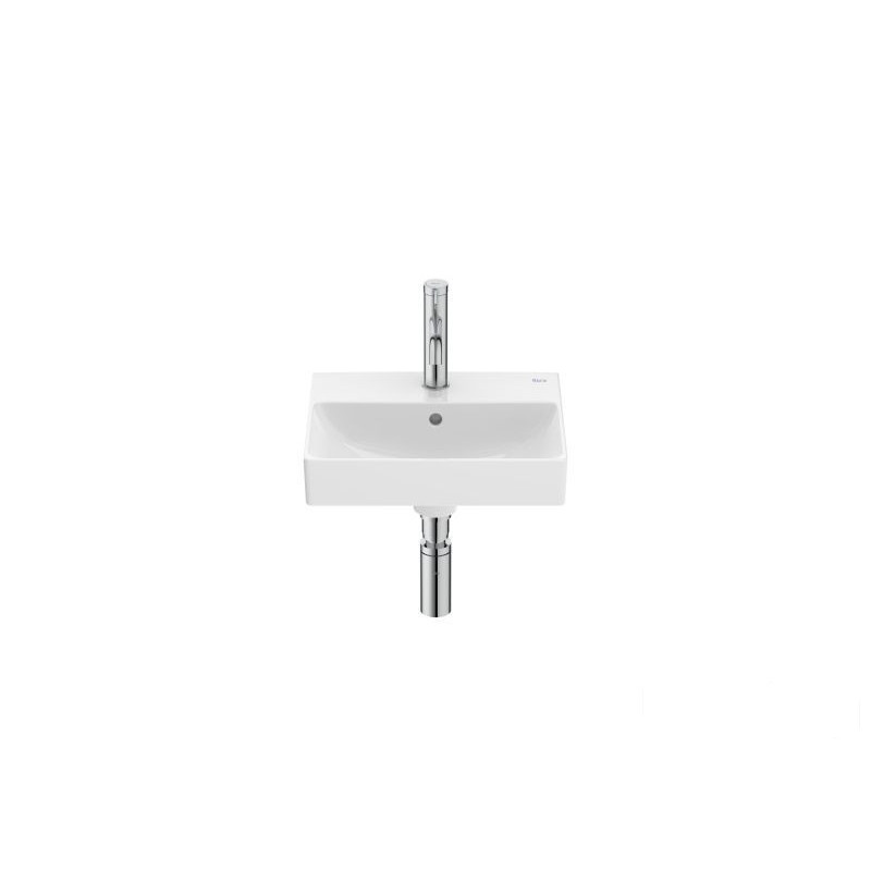 Mała umywalka ścienna 40 cm Compacto Fineceramic Roca (A32768D000)