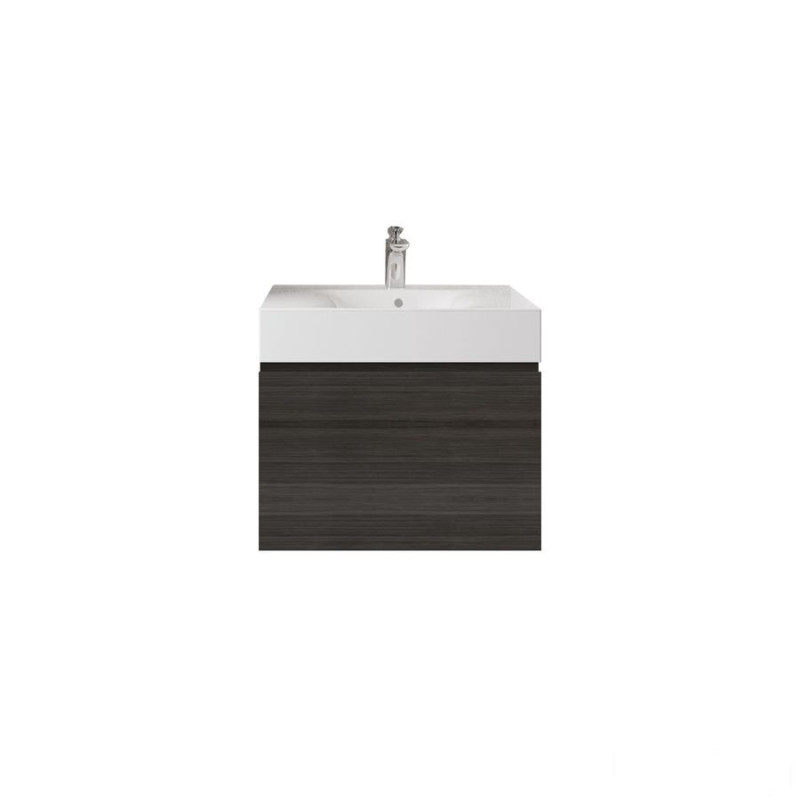 Zestaw des umywalka z otworem & szafka uno joy  podumywalkowa podwieszana 60 moka walnut Joy RAK Ceramics (undefined)