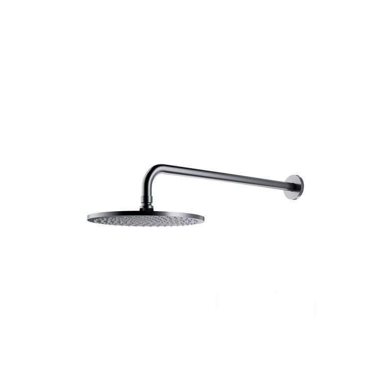 Deszczownica z ramieniem ø25 cm Slimline nikiel Omnires (WGSET1NI)