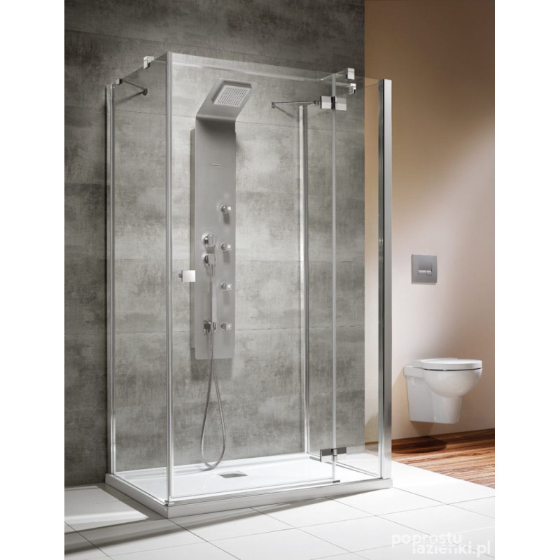 Kabina przyścienna 90x80 Almatea KDJ+S Radaway (31555-01-01R1 + 31555-01-01R2)