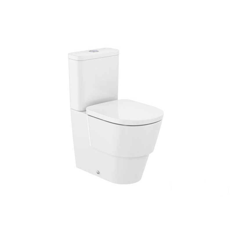 Miska WC do kompaktu Rimless o/podwójny, przyścienna Tura Roca (A342697000)