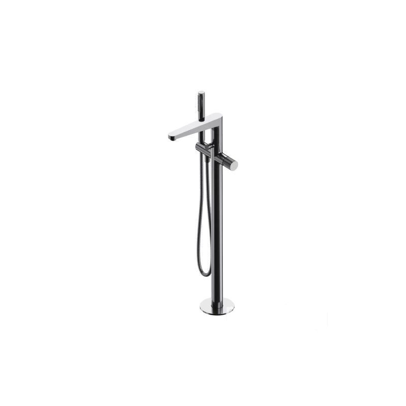 Bateria wannowa wolnostojąca Contour chrom Omnires (CT8033CR)