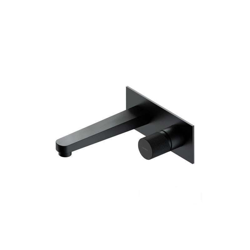 Bateria umywalkowa podtynkowa Contour antracyt Omnires (CT8015AT)