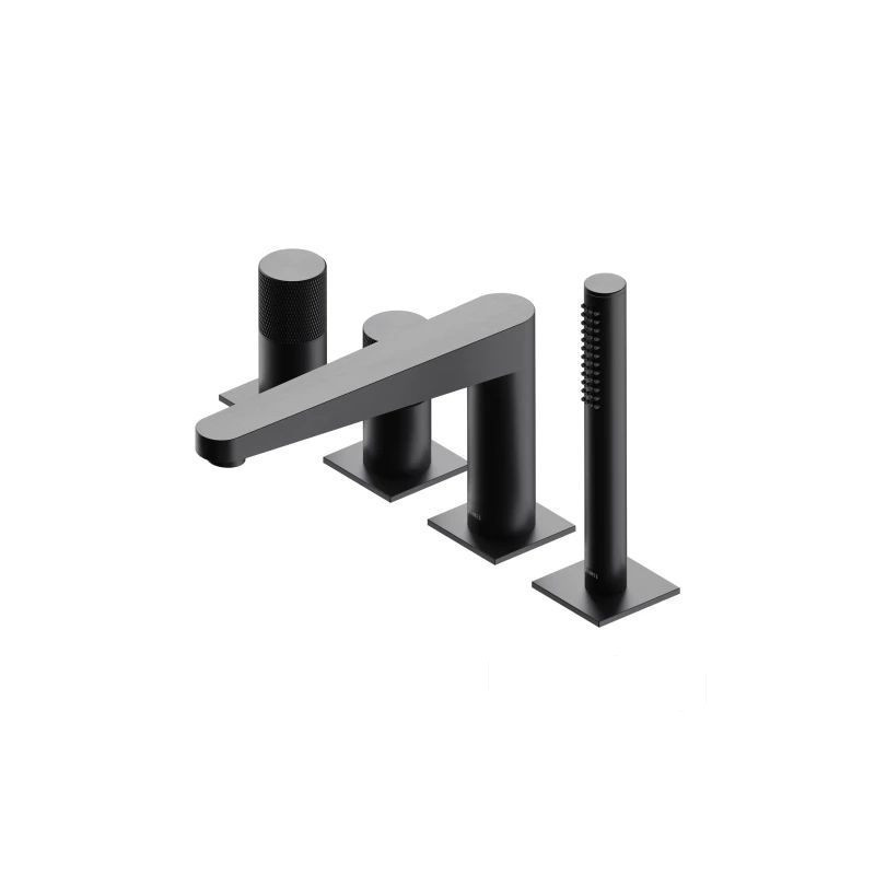 Bateria wannowa 4-otworowa Contour antracyt Omnires ( CT8032AT)