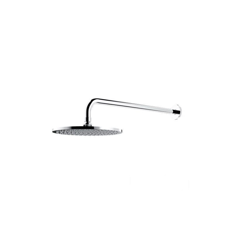 Deszczownica z ramieniem ø25 cm Slimline chrom Omnires (WGSET1CR)