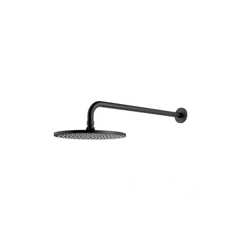 Deszczownica z ramieniem ø25 cm Slimline grafit Omnires (WGSET1GR)