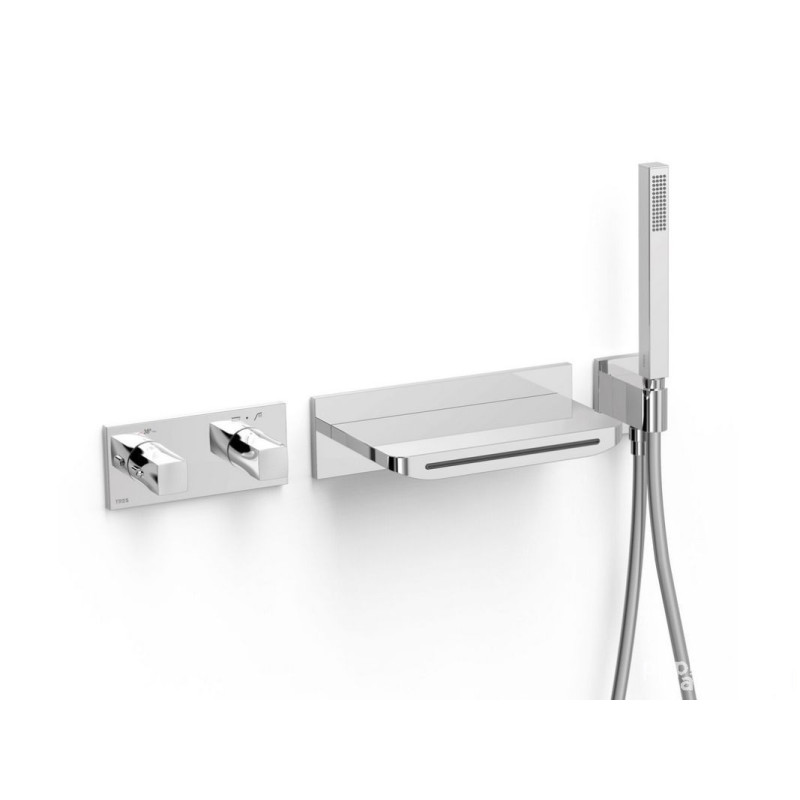 Bateria wannowo-prysznicowa termostatyczna chrom B-systemTres (30725207)