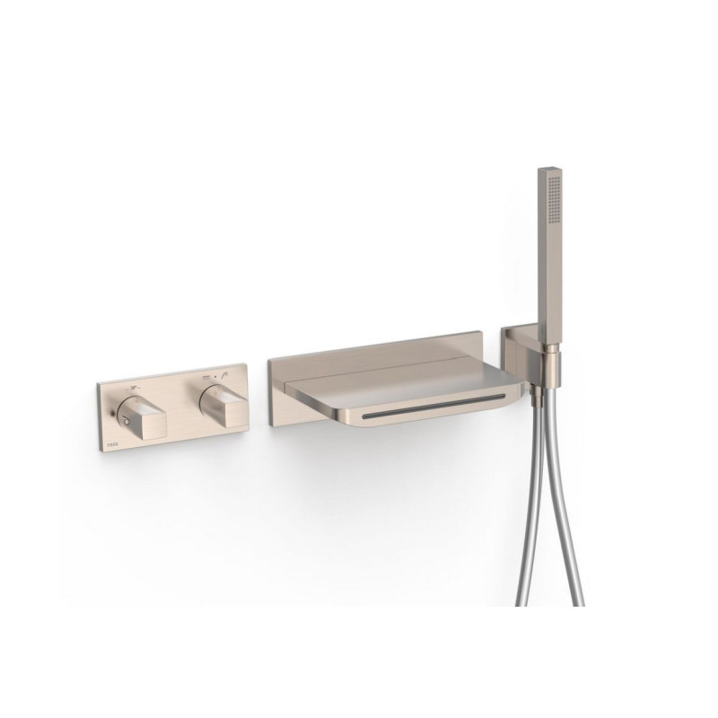 Bateria wannowo-prysznicowa termostatyczna stal B-systemTres (30725207AC)
