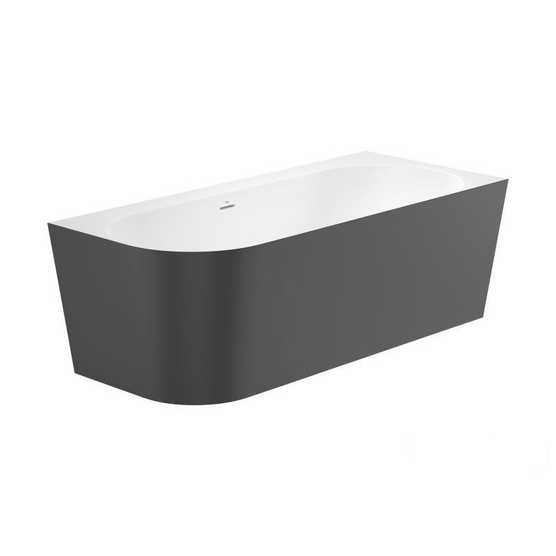 Wanna narożna 170 x 75 cm kompozytowa STONEX®, wersja prawa Raina Roca (A2486670K0)