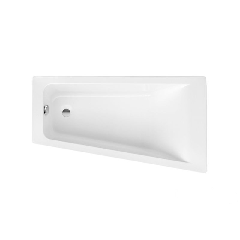 Wanna asymetryczna narożna 160 x 90 cm prawa Easy Roca (A248410000)