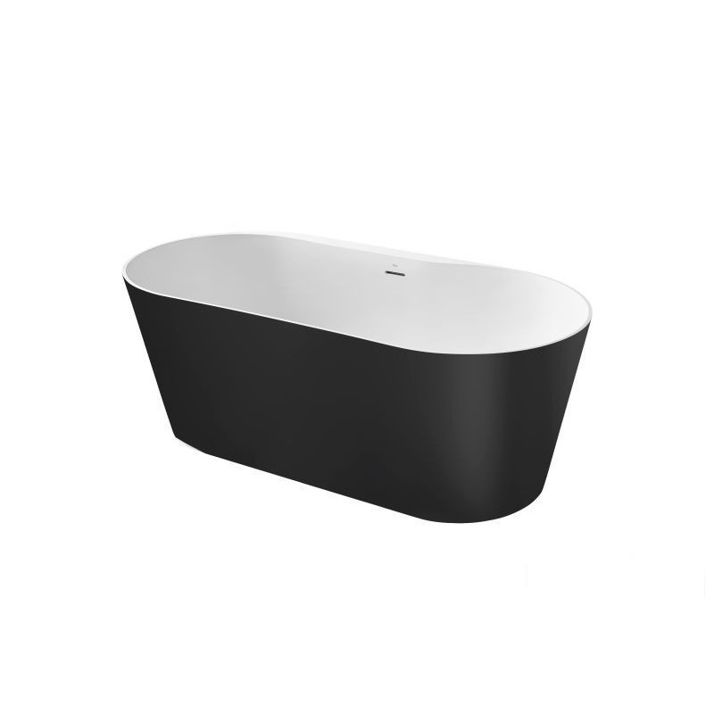 Wanna wolnostojąca 159 x 79 cm kompozytowa STONEX® Raina Roca (A2484660K0)