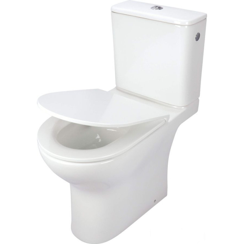 Kompakt WC bezkołnierzowy Jasmin Deante (CDJD6RPS)
