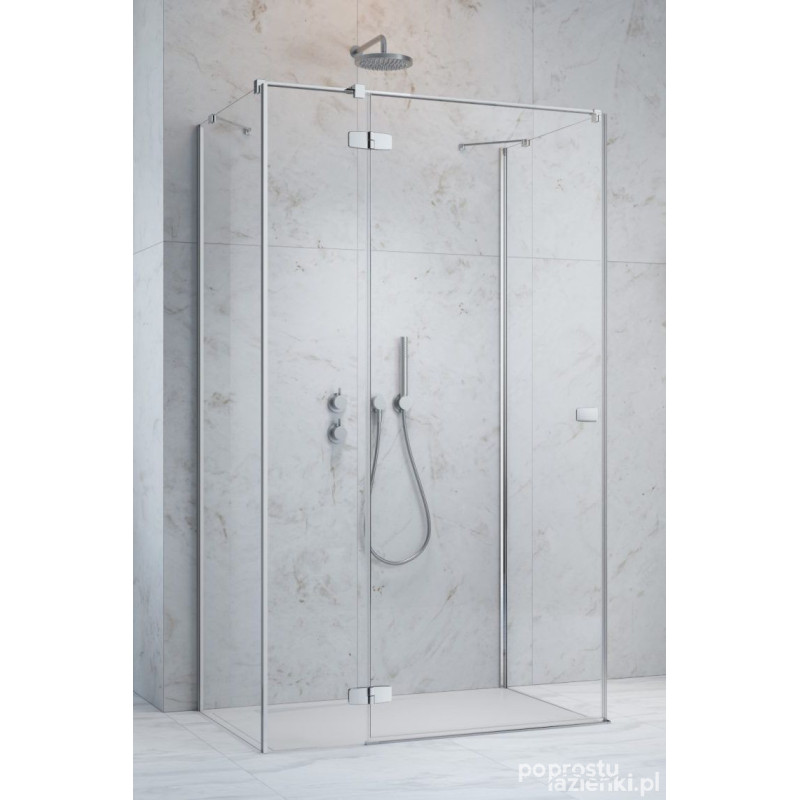 Kabina przyścienna 90x75 Fuenta KDJ+S Radaway (1384020-01-01L + 1384049-01-01 + 1384049-01-01)