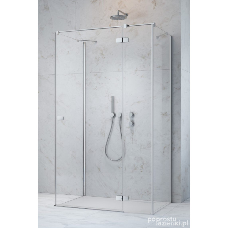 Kabina przyścienna 100x80 Fuenta KDJ+S Radaway (1384022-01-01R + 1384051-01-01 + 1384051-01-01)